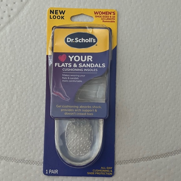 Dr. Scholl's Shoes - Dr. Scholl's Love Your Flats & Sandals 3/4 Length Insoles - Women's Shoe 6-10